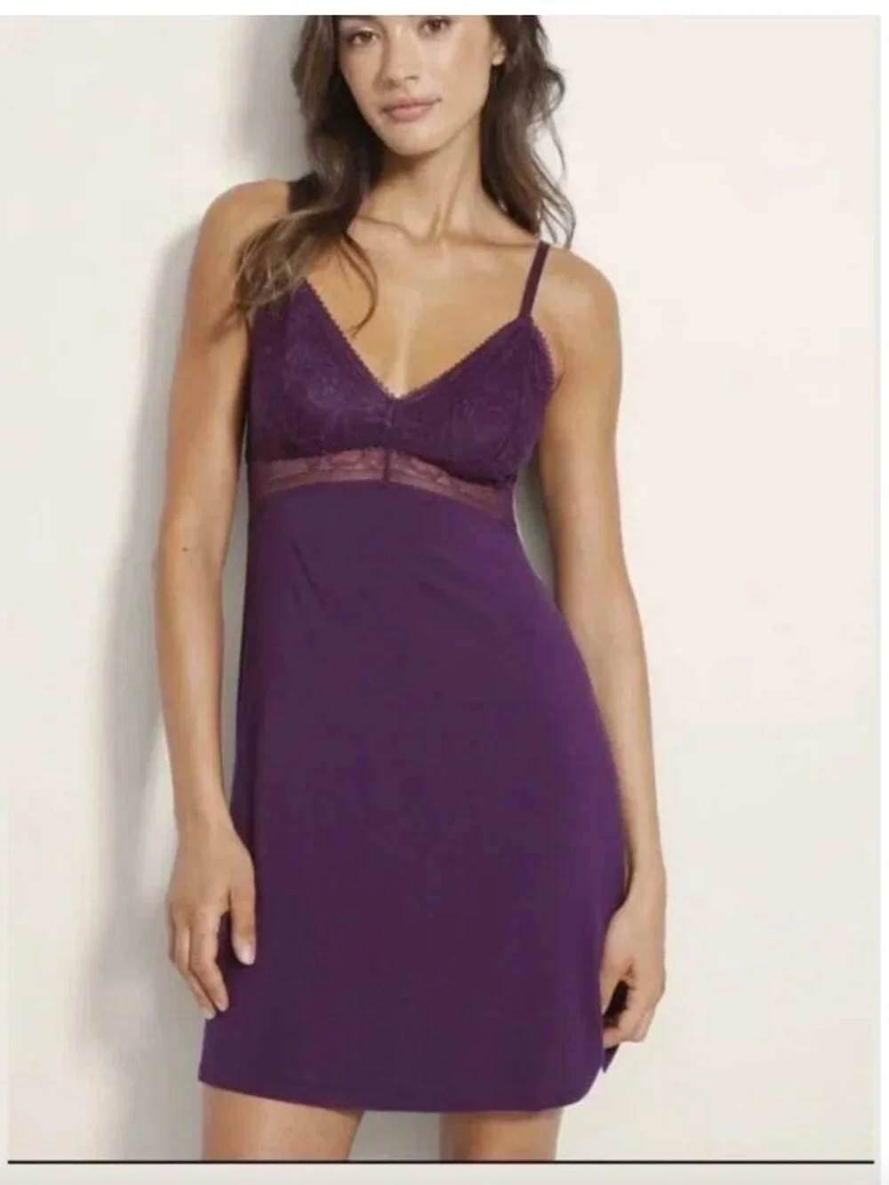 soma Cool Nights Lace Support Nightie Nightgown sz XL